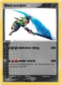 Black scorpion