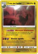 T rex de l'enfe