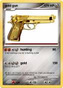 gold gun