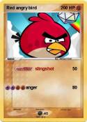 Red angry bird