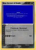 Blue Screen of