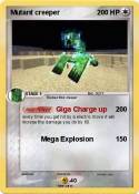 Mutant creeper
