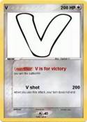 V