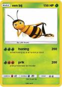 een bij