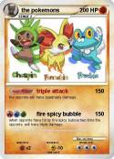 the pokemons