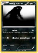 creepy shadow