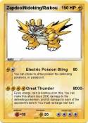 Zapdos/Nidoking/Raikou