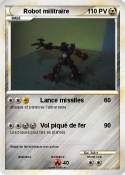 Robot militrair