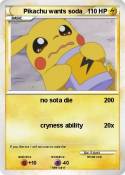 Pikachu wants