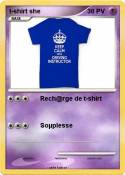 t-shirt she