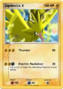 Zapdos Lv. X