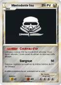 Mastodonte fou