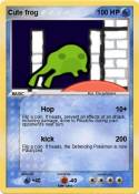 Cute frog