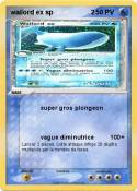 wailord ex sp 2