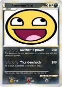 Awesome face