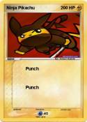 Ninja Pikachu