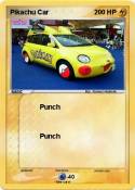 Pikachu Car