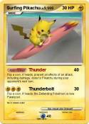 Surfing Pikachu