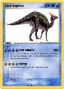 saurolophus