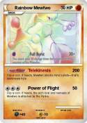 Rainbow Mewtwo