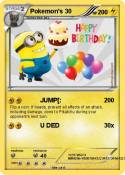 Pokemon's 30