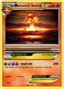 atomic bomb