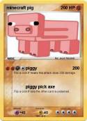 minecraft pig