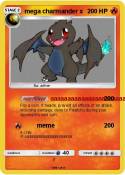 mega charmander