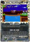 SONIC THE HEDGE