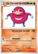 DO YOU KNO DA