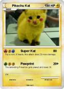 Pikachu Kat