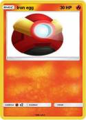 Iron egg