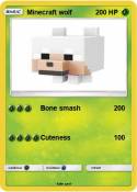 Minecraft wolf