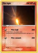 Fire light