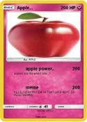 Apple...