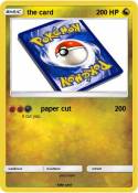 the card