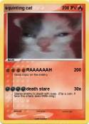 squinting cat