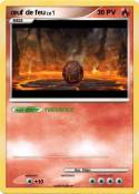 œuf de feu