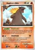 Duplica´s Ditto