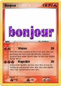 Bonjour