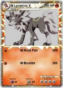 M Lycanroc X