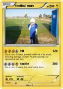 football man