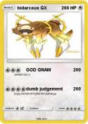 bidarceus GX