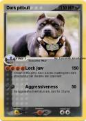 Dark pitbull