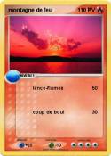montagne de feu