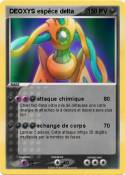 DEOXYS espèce