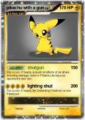pikachu with a