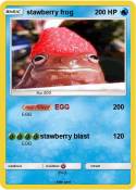 stawberry frog