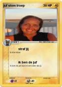 juf stom troep