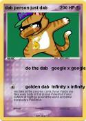 dab person just